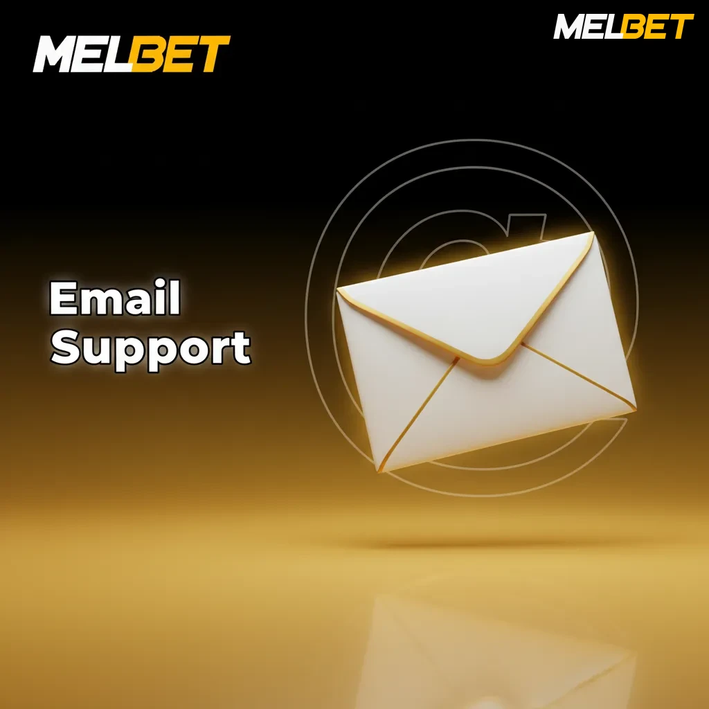 Melbet Email Support: Use website form or app; ideal for KYC, payments, disputes. Auto-reply 2–6h; replies 6–24h.