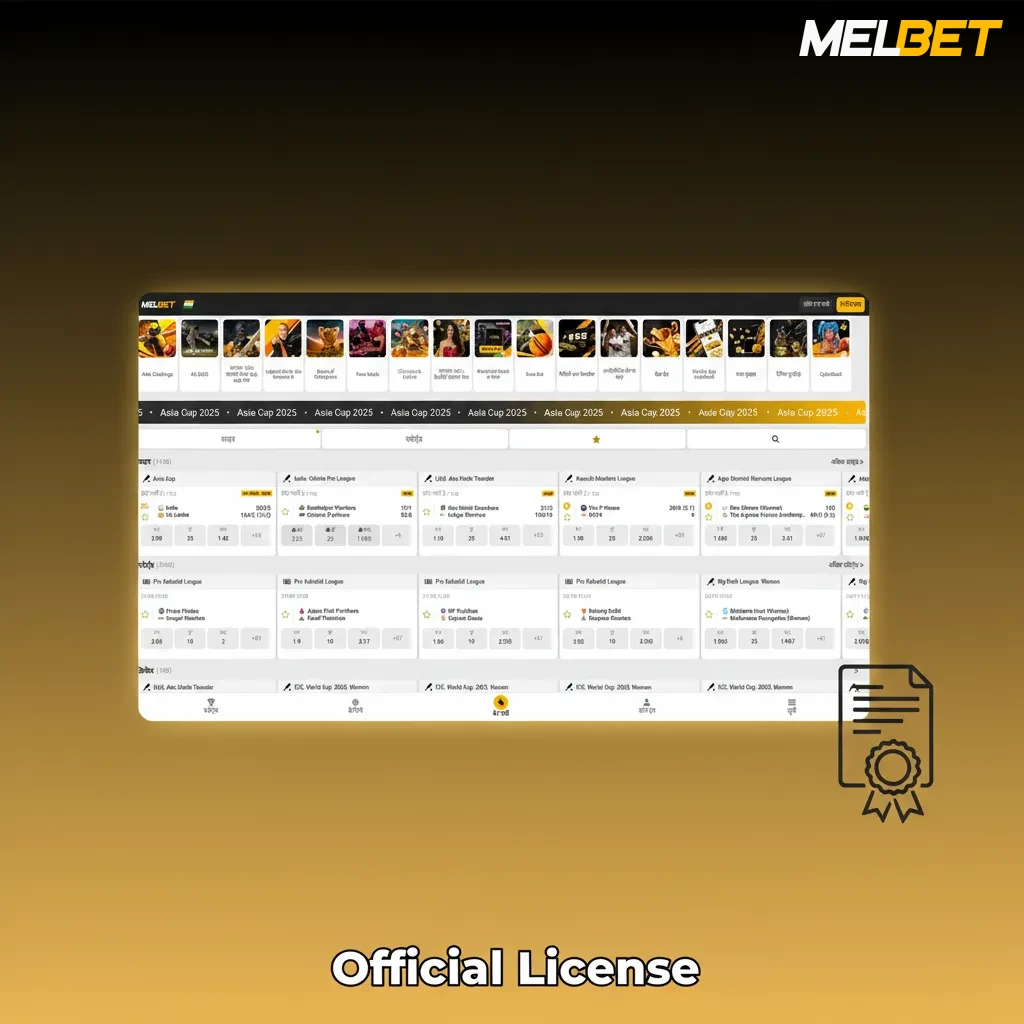 Official license badge showing Curacao eGaming certificate (2020) for remote betting and casino games.