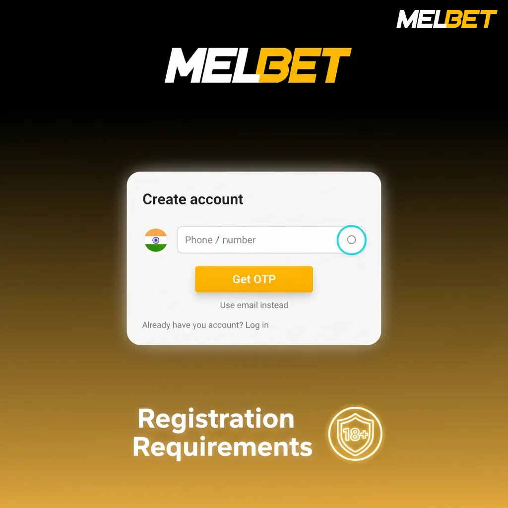 India online betting registration: 18+, legal name, KYC docs, one account, valid location, proof of address.