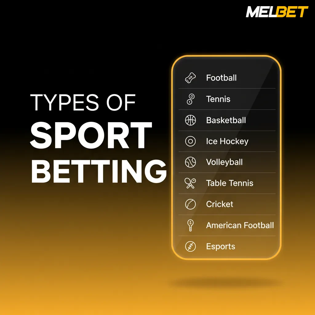Pre‑match and live betting markets graphic for cricket, football, kabaddi, tennis, basketball, incl props and outrights